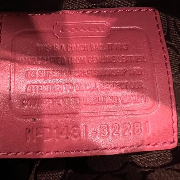 COACH Bleecker Sport Mini Duff Bucket Purse Handbag 32281 - Picture 13 of 15